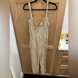 Madewell Floral Jumpsuit